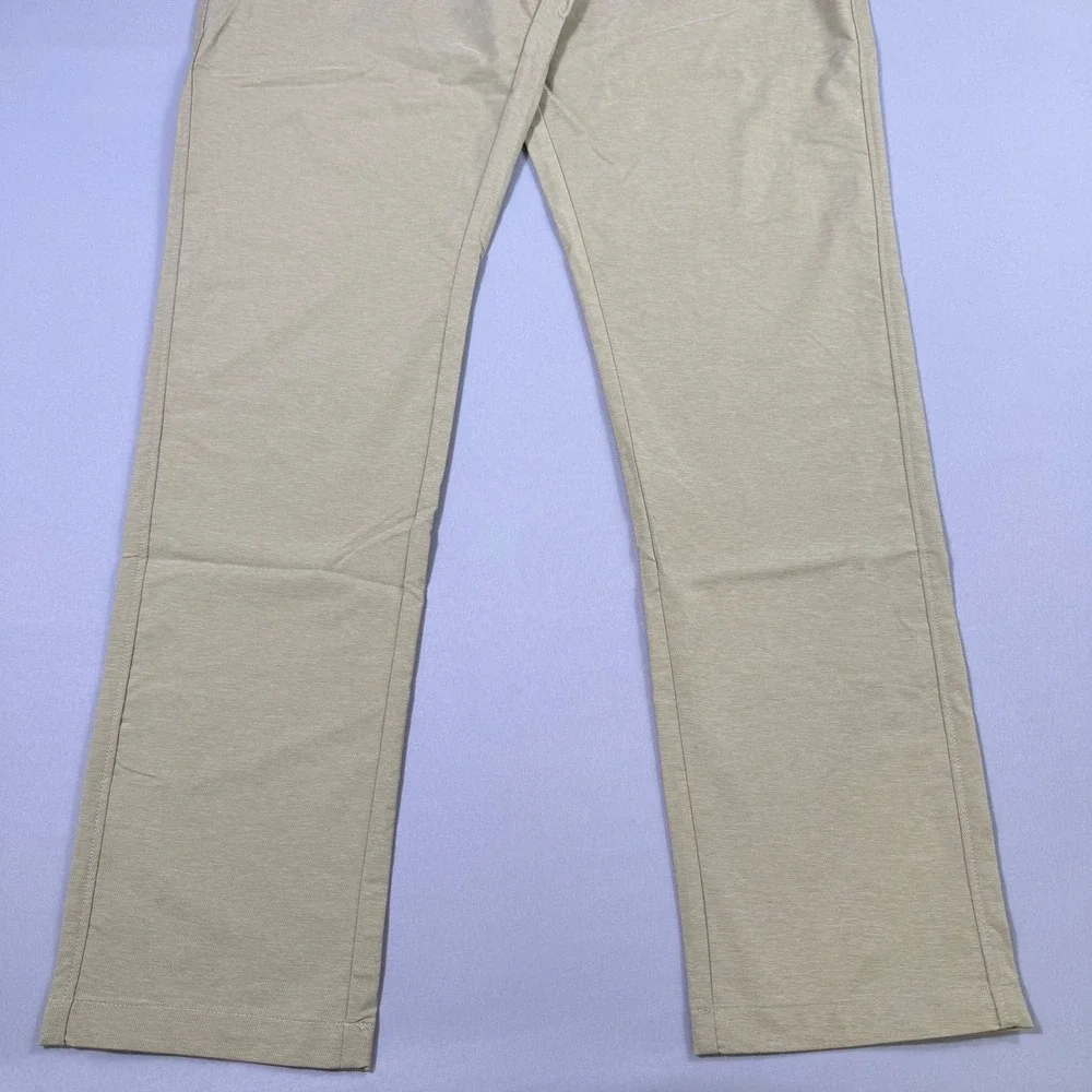 William Murray Golf Pants Mens 34 Tan Straight Fit Stretch Performance‎ NWT